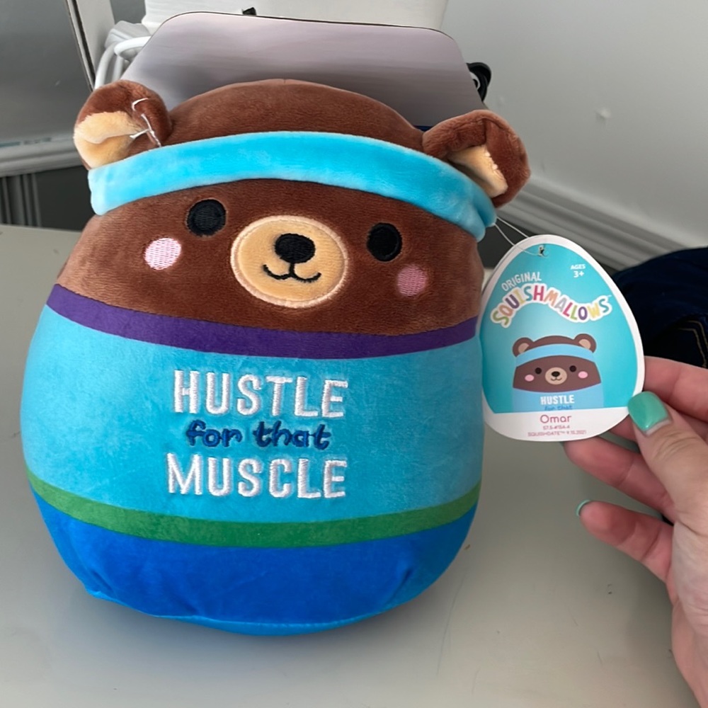 Hustle for that muscle squishmallow!